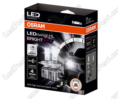 Packaging ampoules H19 LED Osram LEDriving HL Bright - 64193DWBRT-2HFB