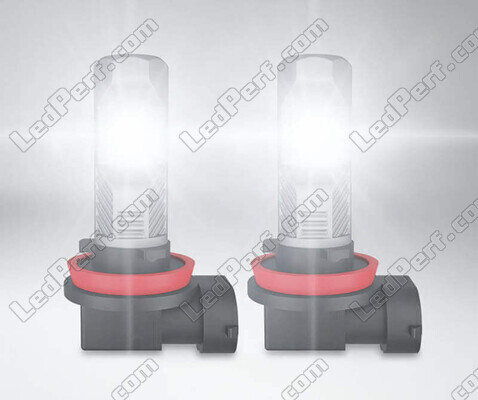 Ampoules LED H8 Osram LEDriving HL Easy pour antibrouillards en fonctionnement