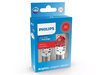 Paire d' ampoules LED Philips P21/5W Ultinon PRO6000 - Rouge<br />