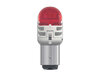 Paire d' ampoules LED Philips P21/5W Ultinon PRO6000 - Rouge