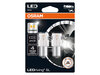 P21W amber LED bulbs Osram LEDriving® SL - BA15s