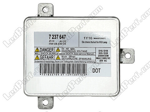 Front view of the Xenon ballast for BMW 3 Series (E90 E91 E92 E93)