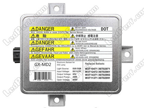 Front view of the Xenon ballast for Mitsubishi Lancer (VII)