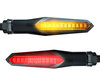 Clignotants dynamiques LED 3 en 1 pour Aprilia Dorsoduro 750