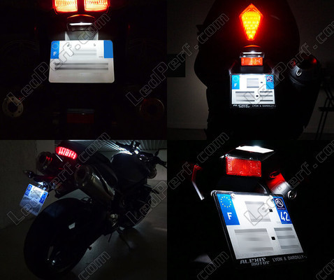 Led Plaque Immatriculation Kawasaki Ninja ZX-6R (2005 - 2006) Tuning