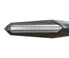 Front view of dynamic LED turn signals with Daytime Running Light for KTM Adventure 1190