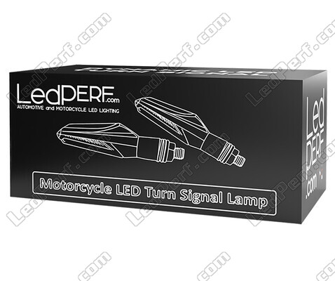 Packaging of dynamic LED turn signals + brake lights for Moto-Guzzi Breva 1100 / 1200