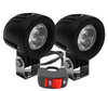 Phares additionnels LED pour quad Kymco Maxxer 400 IRS - Longue portée