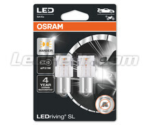 Ampoules LED oranges P21W Osram LEDriving® SL  - BA15s
