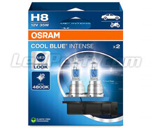 Paire d'ampoules H8 Osram Cool Blue Intense - 64212CBN-2HB